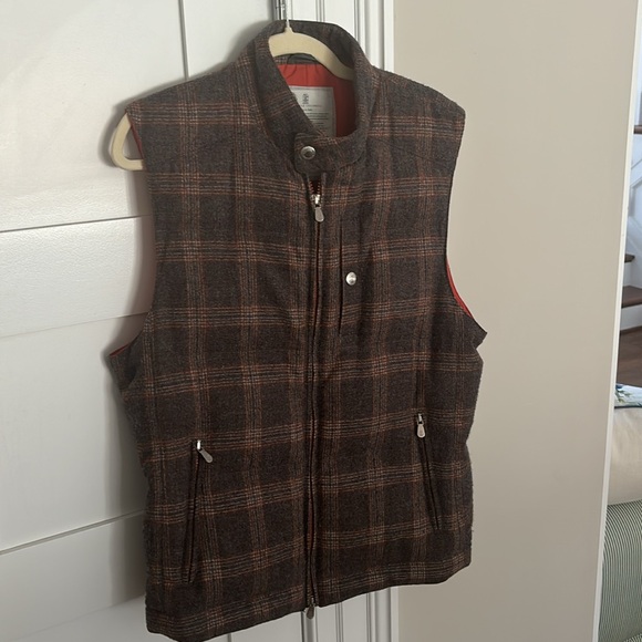 Brunello Cucinelli men’s plaid vest - Picture 4 of 8